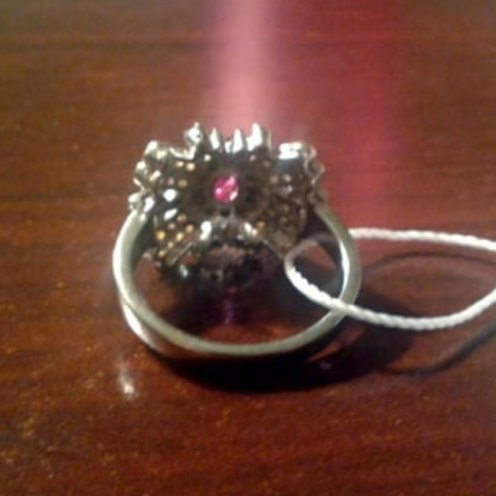 NWT Modern Victorian Raw Diamond Pavé Ring Sz 7.5 - Picture 4 of 6